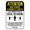 Signmission Public Safety Sign-High School Students & Guests Practice Social Distancing, 12" H, A-1218-25391 A-1218-25391 - alternate 1
